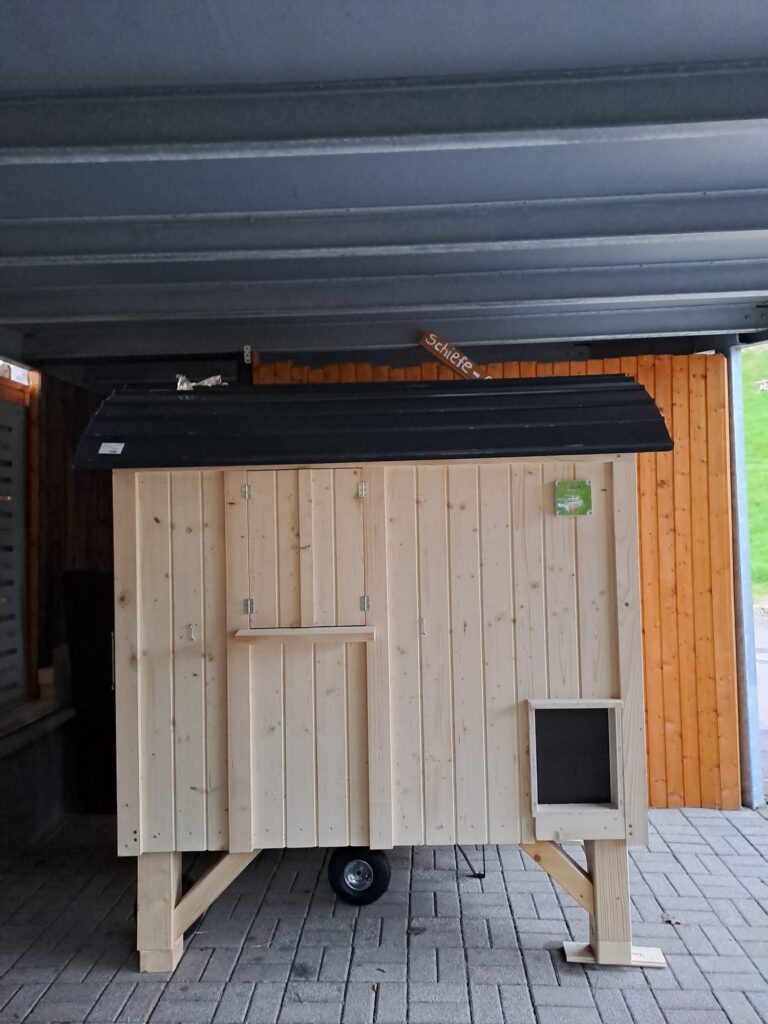 Der Kleine Bauwagen aufgebaut